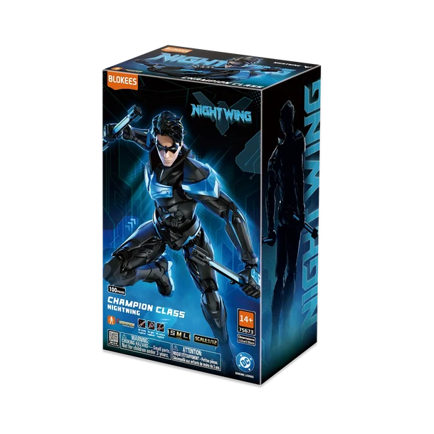 Blokees DC Champion Class 03 Nightwing 100-Piece Model Kit