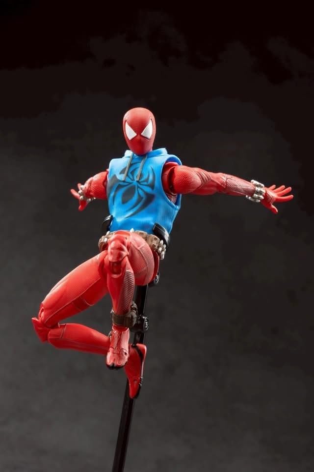 ZD Toys 1/10th Scale Gamerverse Spiderman Scarlet Spider Suit Collector Action Figure
