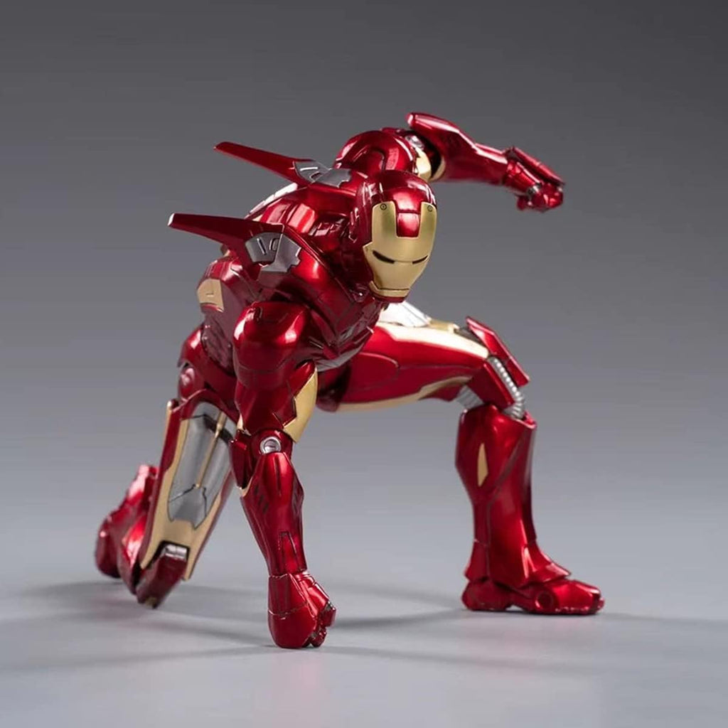 ZD Toys Collectible Figure Full Set: Anniversary Series Non-Luminous Version: Iron Man MK7 (1906-07), 1:10 Scale Miniature Action Figurine
