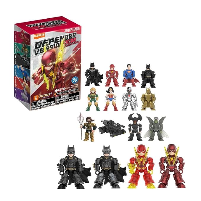 BLOKEES Model Kits - DC-DV02-Justice League