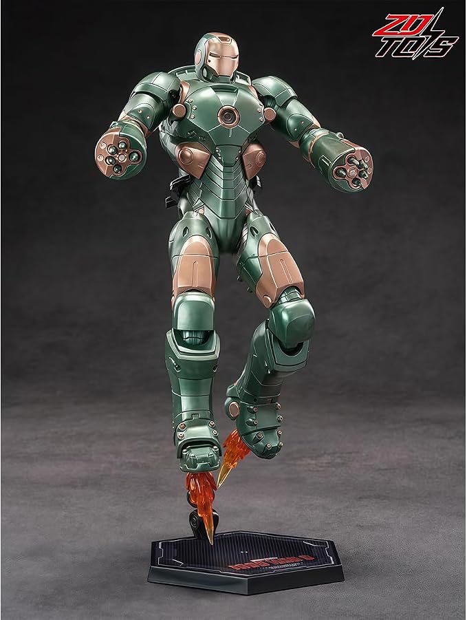 ZD Toys Non-Light-Up Edition 1906-37 Iron Hero MK37 1/10 Action Figure