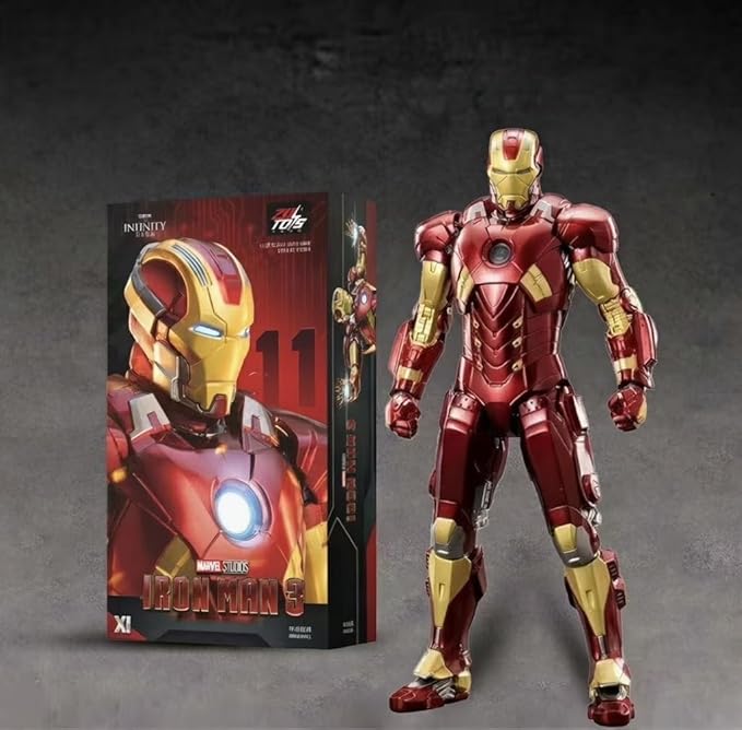 ZD Toys 1/10 Scale Iron Man Mark 11 MK XI Action Figure