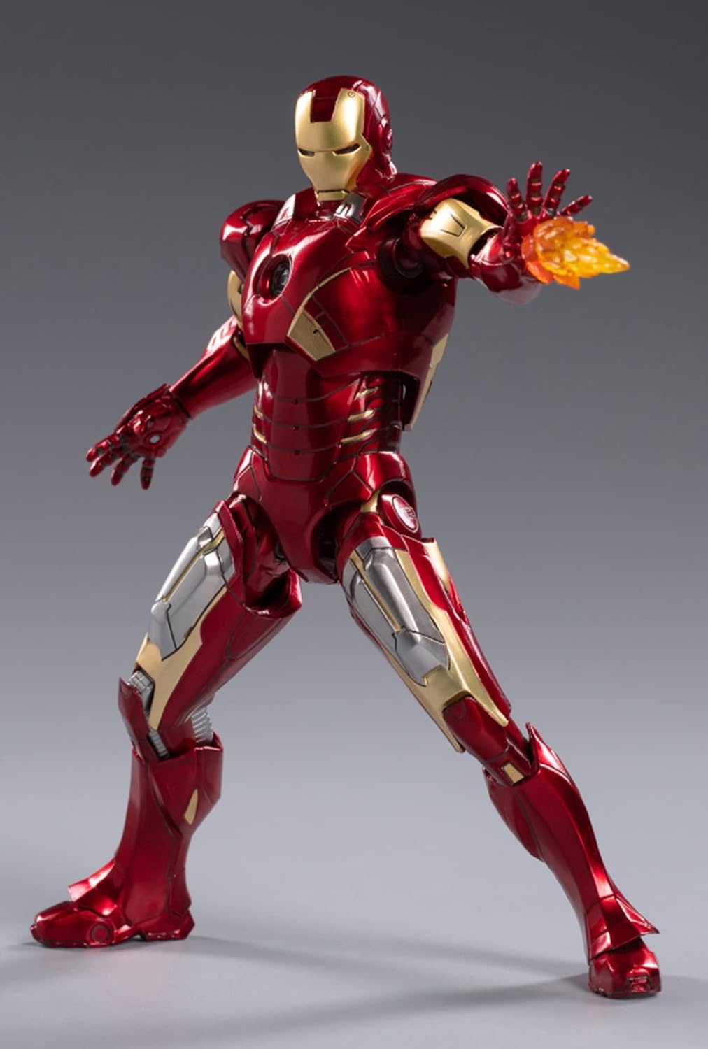 ZD Toys Collectible Figure Full Set: Anniversary Series Non-Luminous Version: Iron Man MK7 (1906-07), 1:10 Scale Miniature Action Figurine