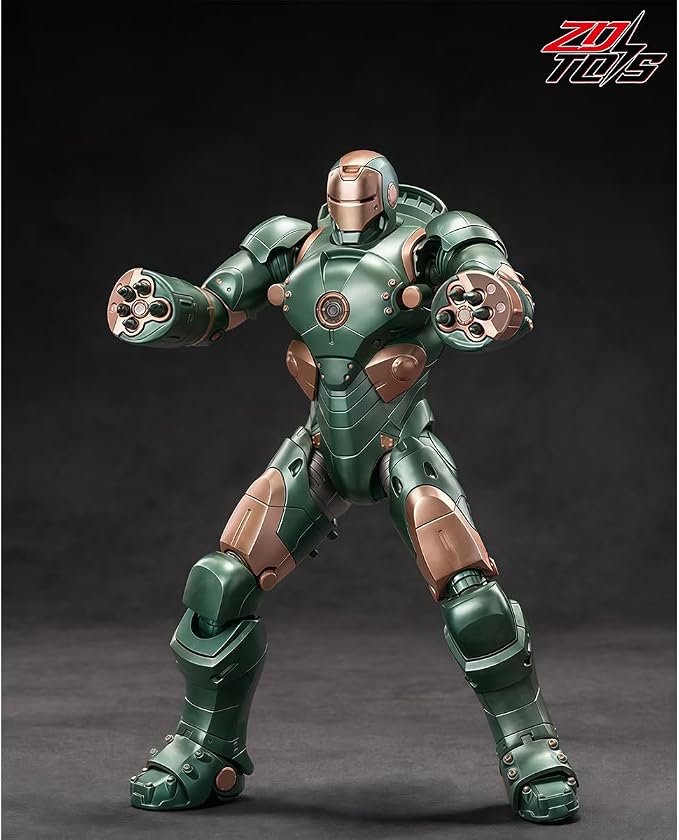 ZD Toys Non-Light-Up Edition 1906-37 Iron Hero MK37 1/10 Action Figure