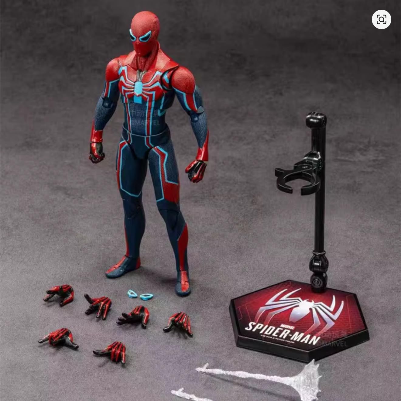 ZD Toys 1/10 Scale Gamerverse Spiderman Velocity Suit Collector Action Figure