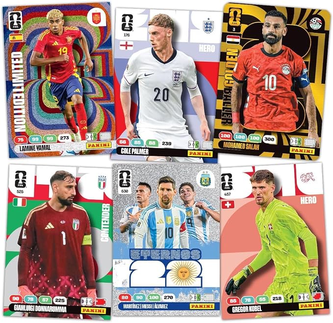 Panini FIFA World Cup 2026 Adrenalyn XL Fat Pack Trading Cards Official Football Collectible Cards