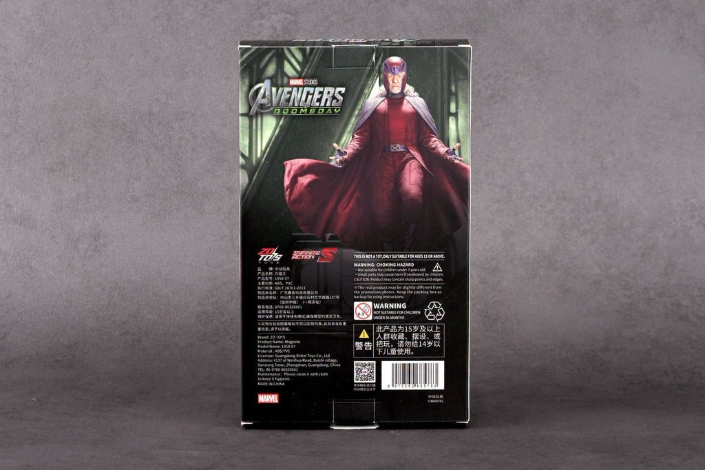 Magneto, Avengers: Doomsday · ZD Toys 1:10 Action Figure (Window Box)