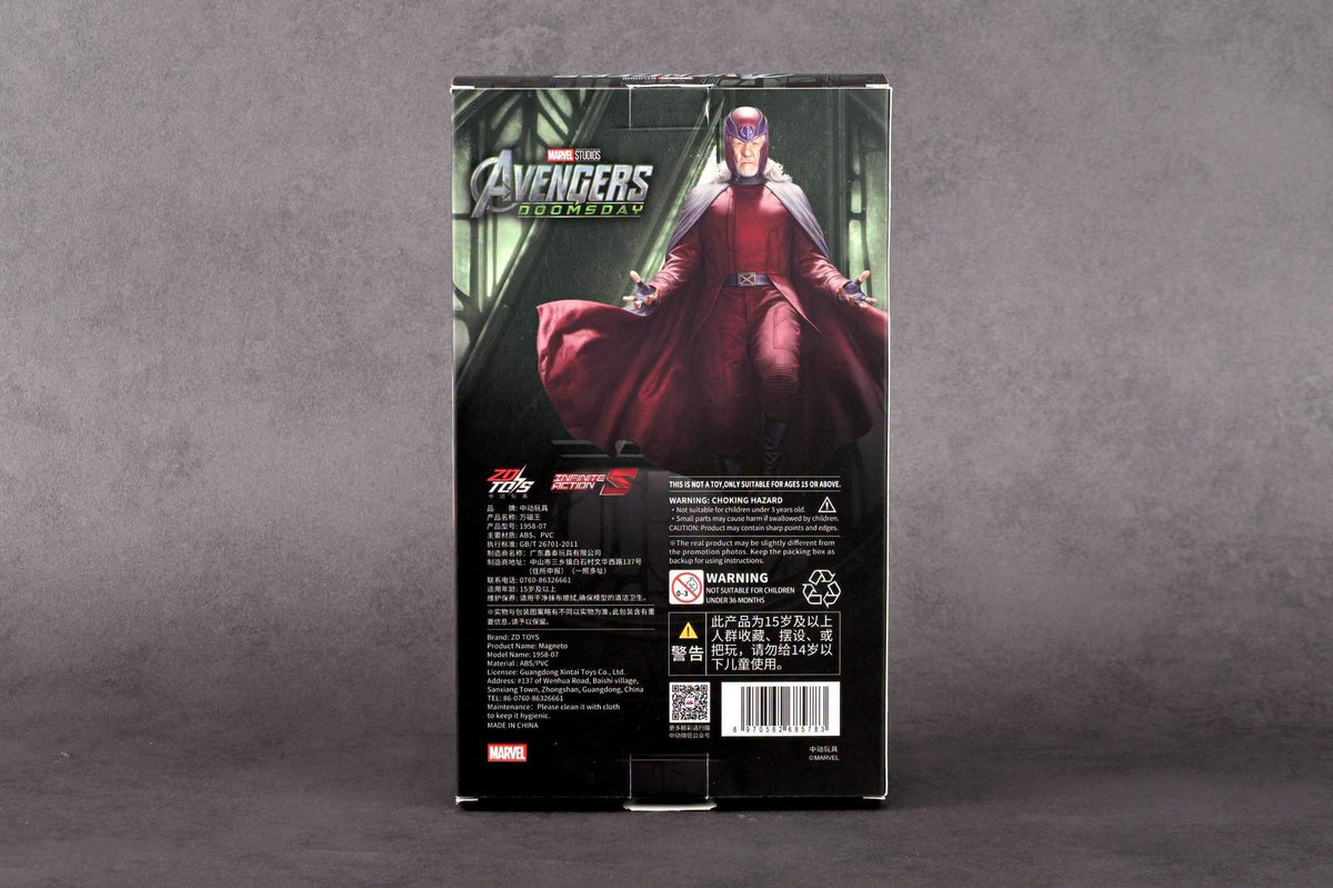 Magneto, Avengers: Doomsday · ZD Toys 1:10 Action Figure (Window Box)