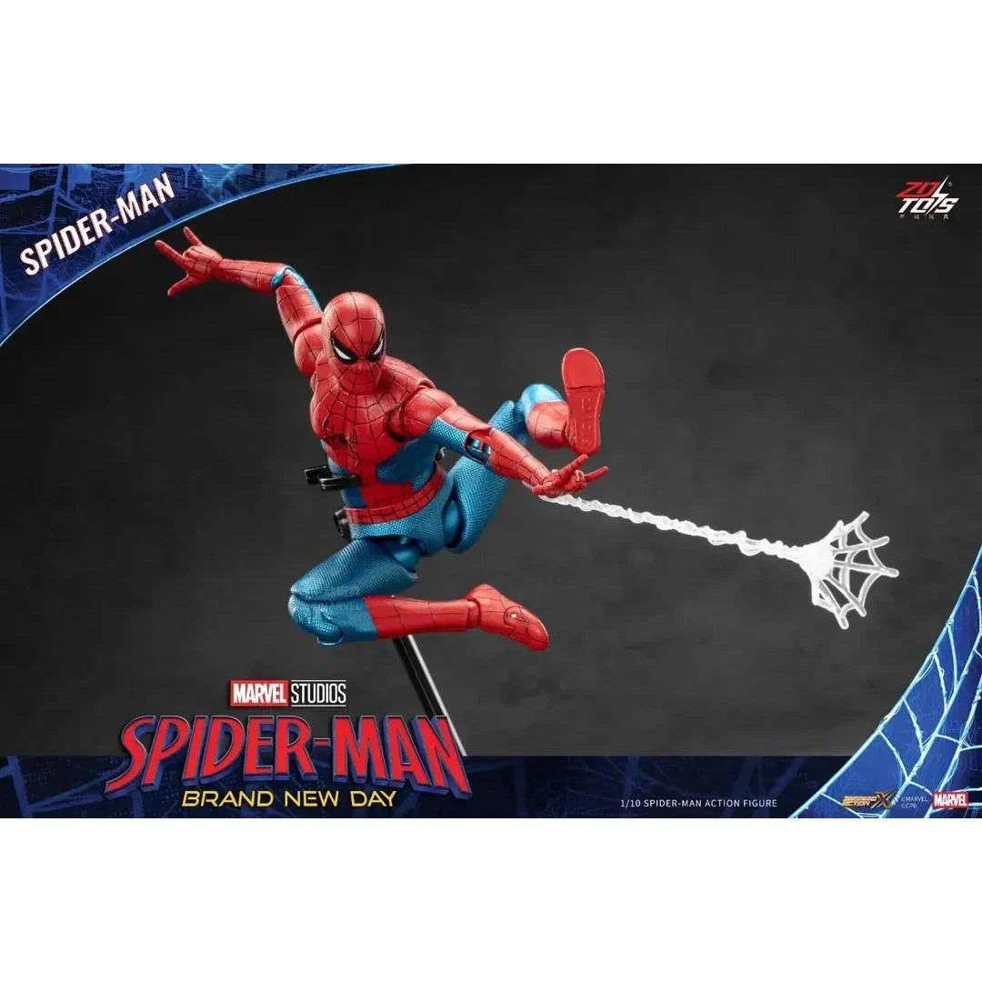 Spiderman Brand New Day - Spiderman Action Figure By Zd Toys