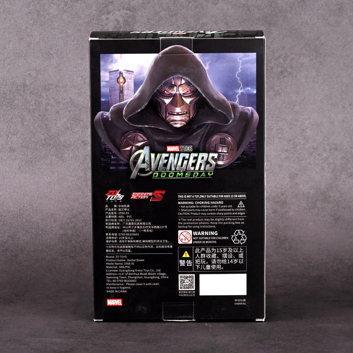Doctor Doom, Avengers: Doomsday · ZD Toys 1:10 Action Figure (Window Box)