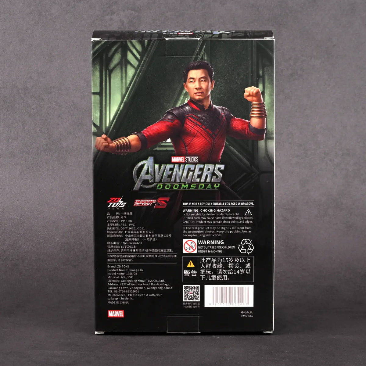 Shang-Chi, Avengers: Doomsday · ZD Toys 1:10 Action Figure (Window Box)