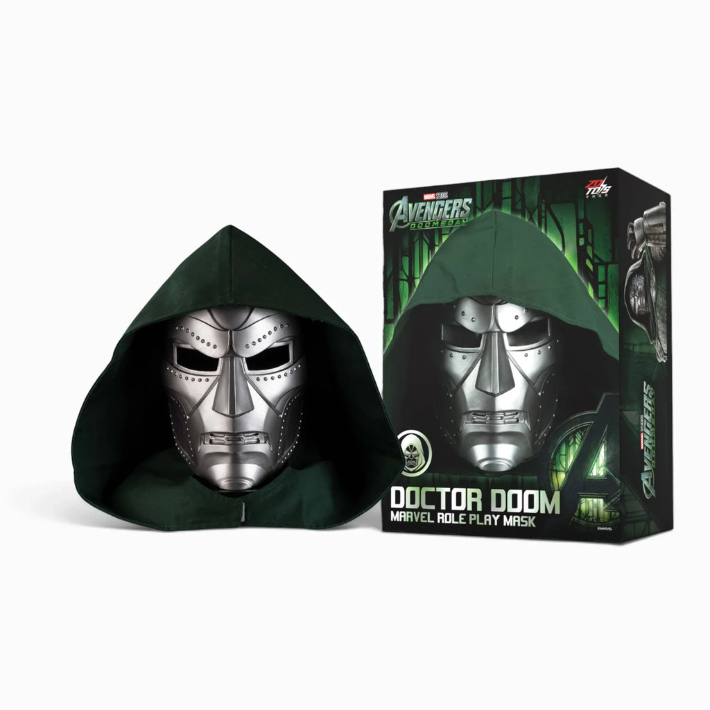 Doctor Doom Role Play Mask with Hood, Avengers: Doomsday · ZD Toys