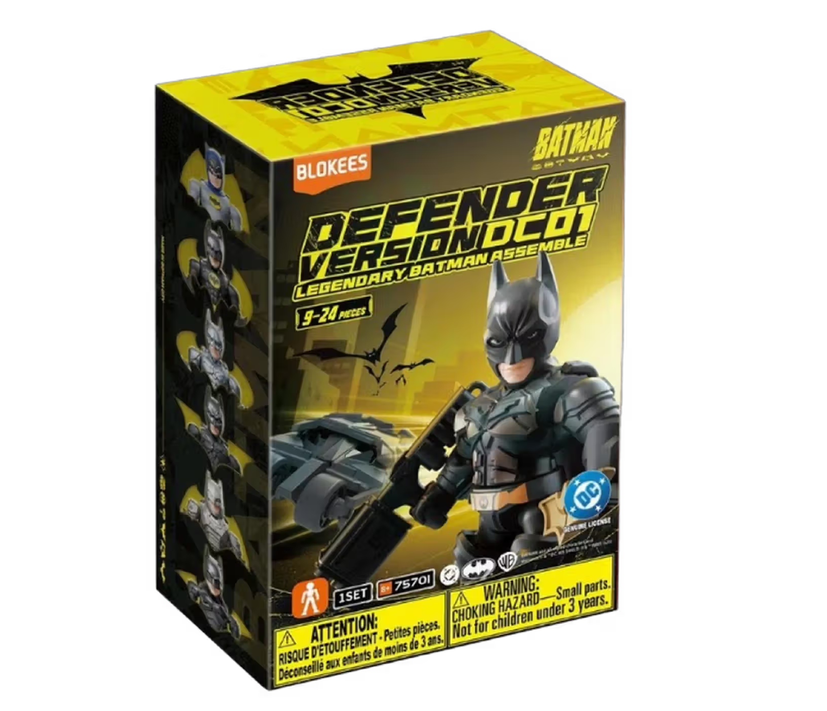 Blokees Model Kits - DC-DV01--Batman Legendary Assemble